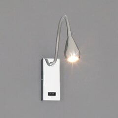 Lindby Rasmus LED sienas lampa hroms цена и информация | Настенные светильники | 220.lv