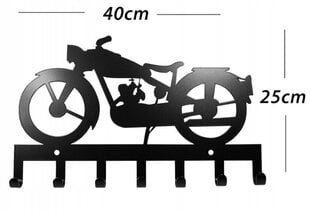 Вешалка для одежды и ключей Мотоцикл цена и информация | Вешалки для одежды | 220.lv