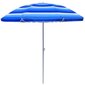 Pludmales un balkona lietussargs 160 cm blue line cena un informācija | Saulessargi, markīzes un statīvi | 220.lv