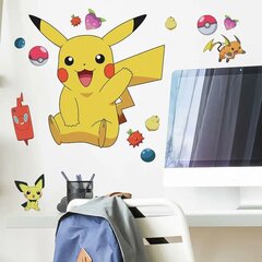 Pokemon Pikaču dekoratīvais vinils cena un informācija | Dekoratīvās uzlīmes | 220.lv