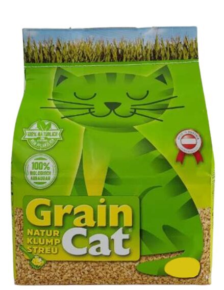 Pakaiši GRAINCAT, 10 l цена и информация | Kaķu smiltis, pakaiši | 220.lv