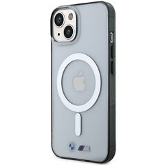 Etui BMW BMHMP14MHCRS iPhone 14 Plus 6.7" transparent hardcase Silver Ring MagSafe цена и информация | Чехлы для телефонов | 220.lv