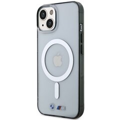 Etui BMW BMHMP14SHCRS iPhone 14 6.1" transparent hardcase Silver Ring MagSafe cena un informācija | Telefonu vāciņi, maciņi | 220.lv