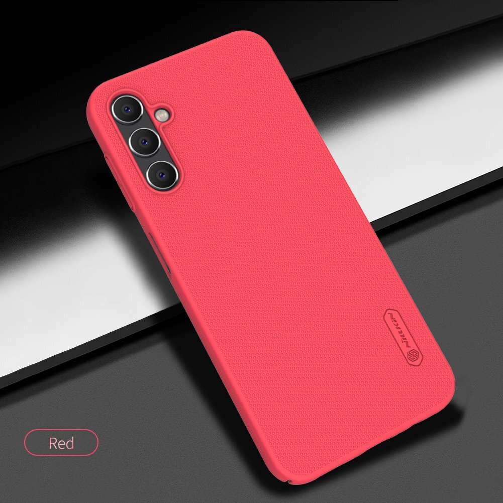 Nillkin Super Frosted Back Cover for Samsung Galaxy A14 4G Bright Red cena un informācija | Telefonu vāciņi, maciņi | 220.lv