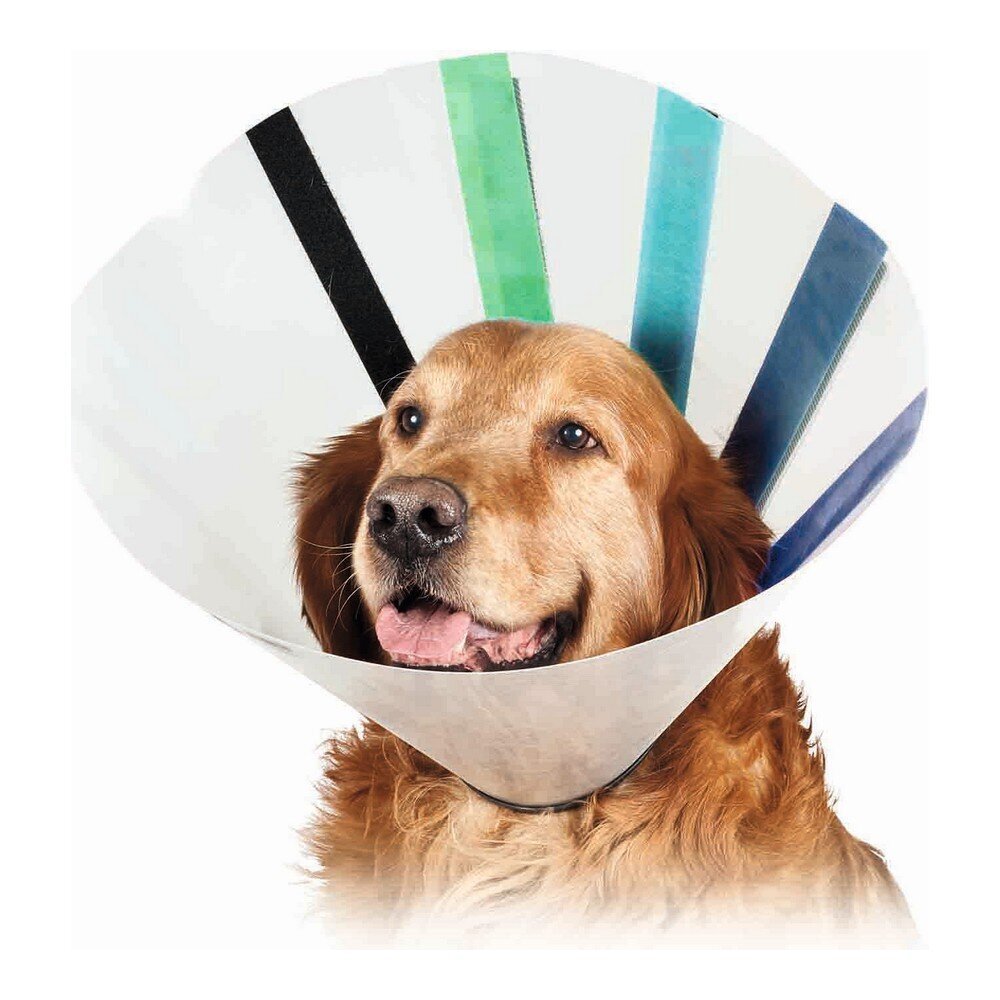 Pēcoperācijas apkakle suņiem KVP EZ Clear (16-19 cm) cena un informācija | Apģērbi suņiem | 220.lv