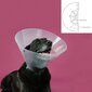 Pēcoperācijas apkakle suņiem KVP Betsy, caurspīdīga (45-56 cm) cena un informācija | Apģērbi suņiem | 220.lv