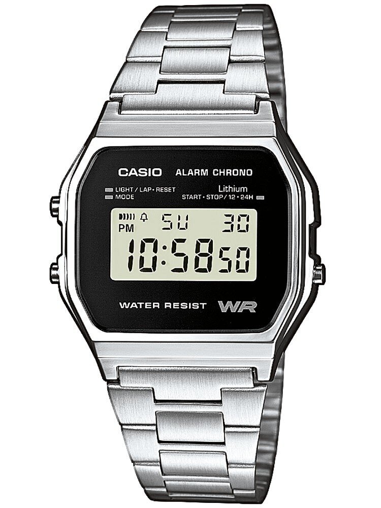 Vīriešu Pulkstenis Casio A158WEA-1EF цена и информация | Vīriešu pulksteņi | 220.lv