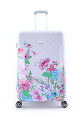 Большой чемодан Elle Flower цена и информация | Чемоданы, дорожные сумки | 220.lv