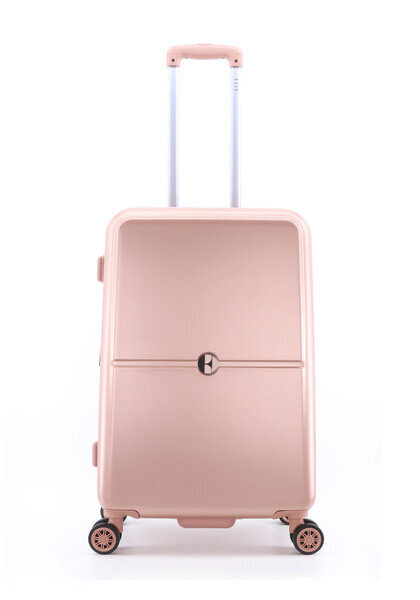 Vidēja izmēra koferis Elle Chic M rozā cena un informācija | Koferi, ceļojumu somas | 220.lv