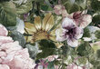Fototapetes ar instrumentu un tapešu līmi - Skaisti pavasara ziedi, 350x256 cm цена и информация | Fototapetes | 220.lv
