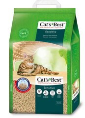 Pakaiši CAT’S BEST SENSITIVE, 20 l цена и информация | Наполнители для кошачьих туалетов | 220.lv