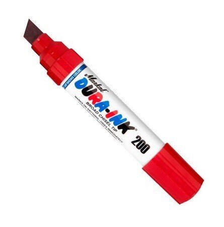 Marķieris Markal Dura-Ink 200, 9,5 mm, sarkans цена и информация | Rokas instrumenti | 220.lv