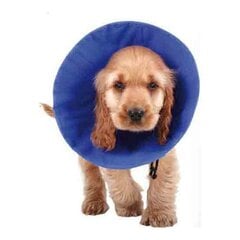 Pēcoperācijas apkakle suņiem KVP EZ Soft, zila (14-31 cm) цена и информация | Одежда для собак | 220.lv