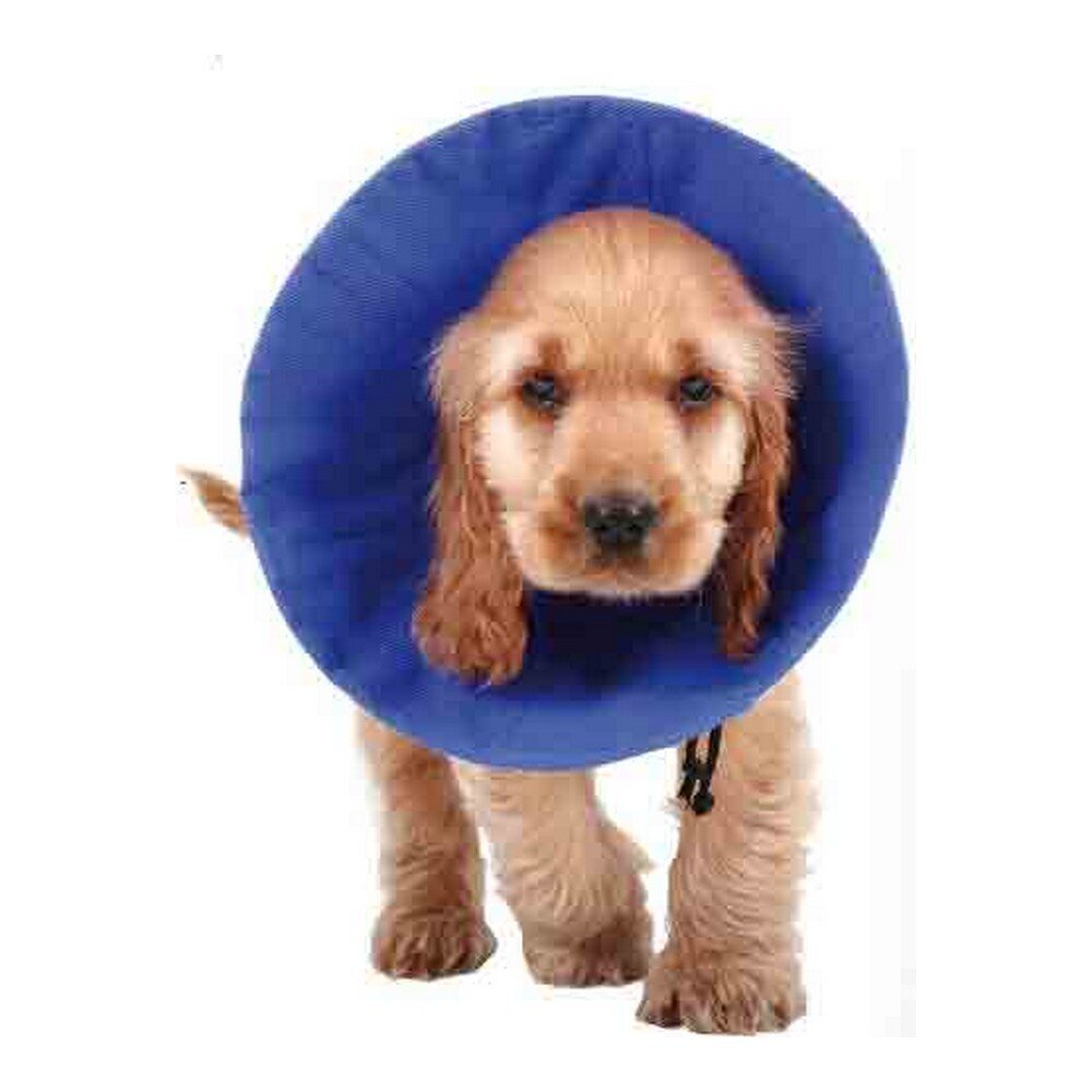 Pēcoperācijas apkakle suņiem KVP EZ Soft, zila (14-31 cm) цена и информация | Apģērbi suņiem | 220.lv