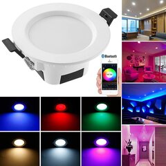 FVTLED LED griestu gaismas prožektors 5 W aptumšojams Bluetooth cena un informācija | Iebūvējamās lampas, LED paneļi | 220.lv