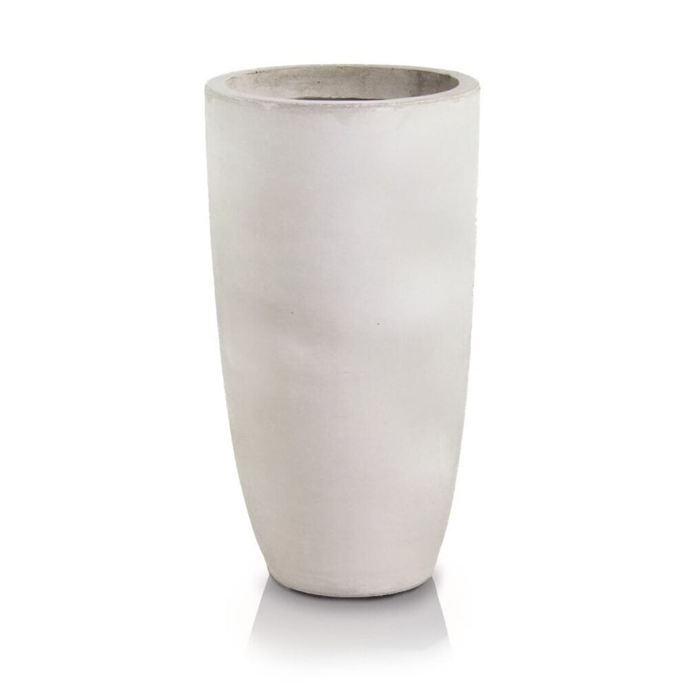 Keramikas puķu pods Ecolite 32 x 62 cm, bēšs цена и информация | Puķu podi | 220.lv