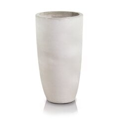 Keramikas puķu pods Ecolite 42 x 78 cm, bēšs cena un informācija | Puķu podi | 220.lv