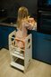 Virtuves tornis Lila Baby BKM, 40x46x85 cm, balts cena un informācija | Bērnu krēsliņi un bērnu galdiņi | 220.lv