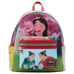 Loungefly Disney Mulan Princess mugursoma 25cm cena un informācija | Skolas somas | 220.lv