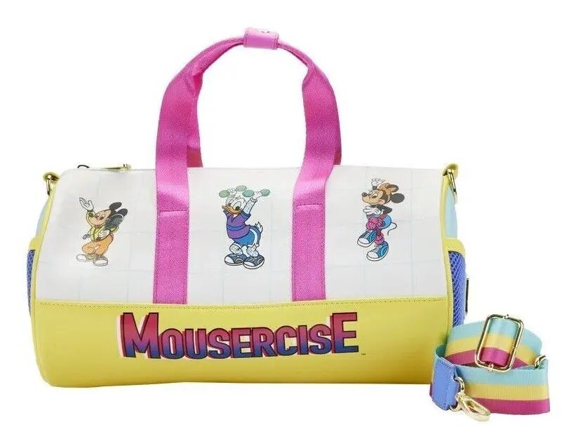 Loungefly Disney Mickey Mouse - Mousercise Duffle soma cena un informācija | Bērnu aksesuāri | 220.lv
