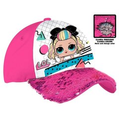 Розовая кепка с пайетками LOL Surp 7797 цена и информация | Аксессуары для детей  | 220.lv