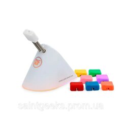 GLHF - Citadel Mouse Bungee Colorful, 3 clips, White, RGB cena un informācija | Peles | 220.lv