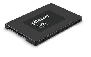 Твердотельный накопитель Micron 5400 MAX 3,84 ТБ SATA 2,5 дюйма MTFDDAK3T8TGB-1BC1ZABYYR (DWPD 3.4) цена и информация | Внутренние жёсткие диски (HDD, SSD, Hybrid) | 220.lv