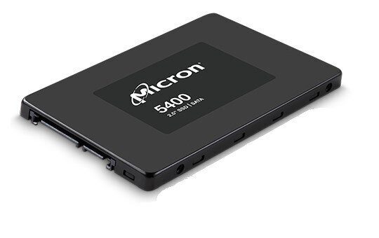 Micron SSD 5400 MAX 3,84 TB SATA 2,5 collu MTFDDAK3T8TGB-1BC1ZABYYR (DWPD 3.4) cena un informācija | Iekšējie cietie diski (HDD, SSD, Hybrid) | 220.lv