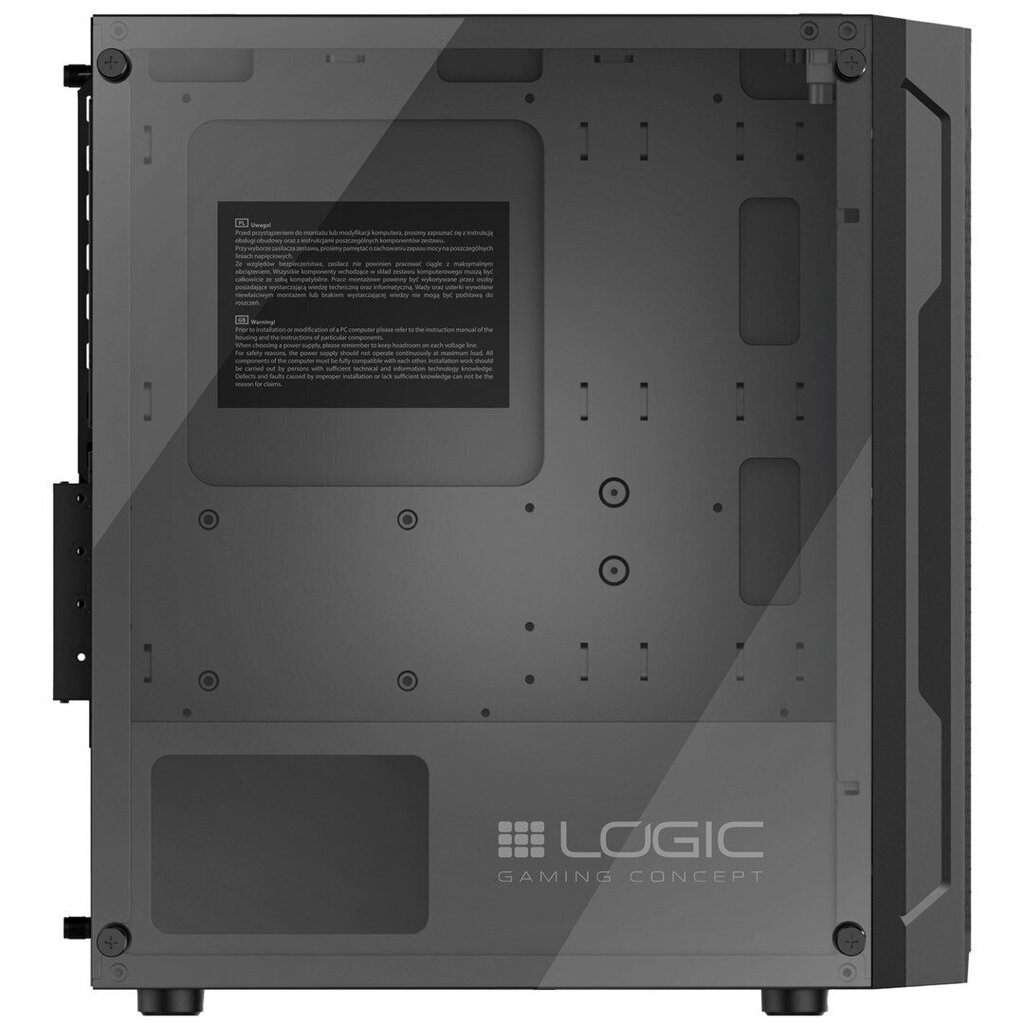 LOGIC ARAMIS ARGB Mini USB 3.0 korpuss cena un informācija | Datoru korpusi | 220.lv