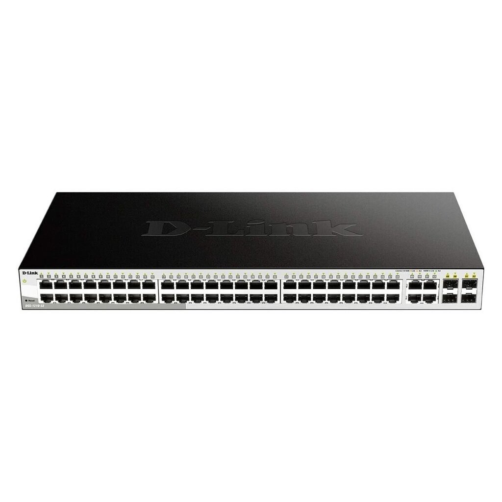 Slēdzis D-Link DGS-1210-52/E 100/1000 Mbps 4 x SFP cena un informācija | Komutatori (Switch) | 220.lv