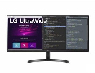 LCD 34" IPS/34WN750P-B LG MONITORS cena un informācija | Monitori | 220.lv