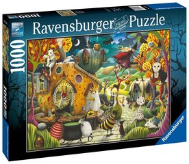 Ravensburger mīkla laimīgs Helovīns 1000p 16913 cena un informācija | Puzles, 3D puzles | 220.lv