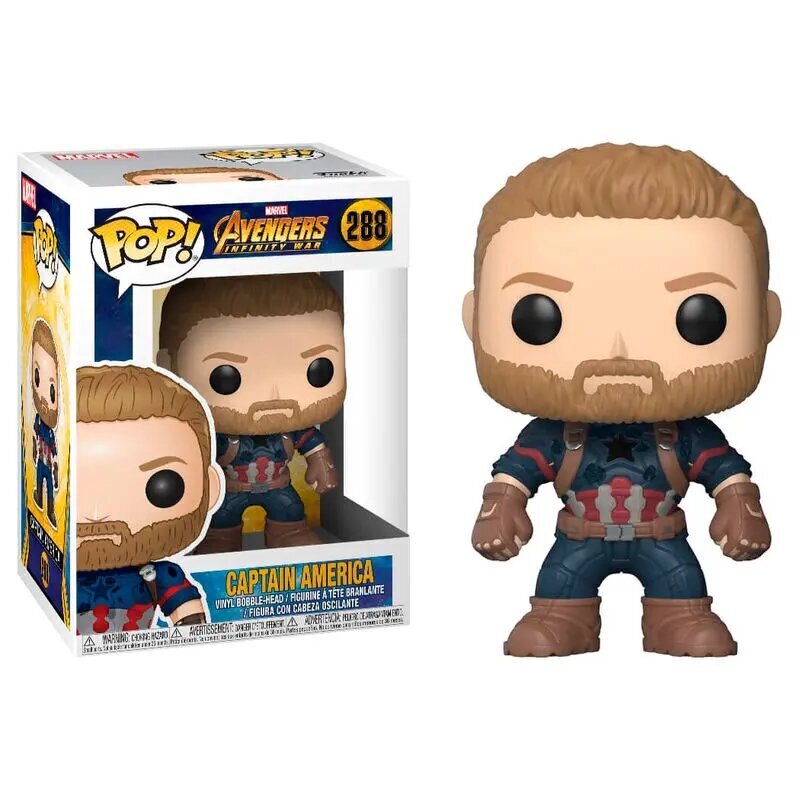 POP figūra Marvel Avengers Infinity War Captain America cena un informācija | Datorspēļu suvenīri | 220.lv