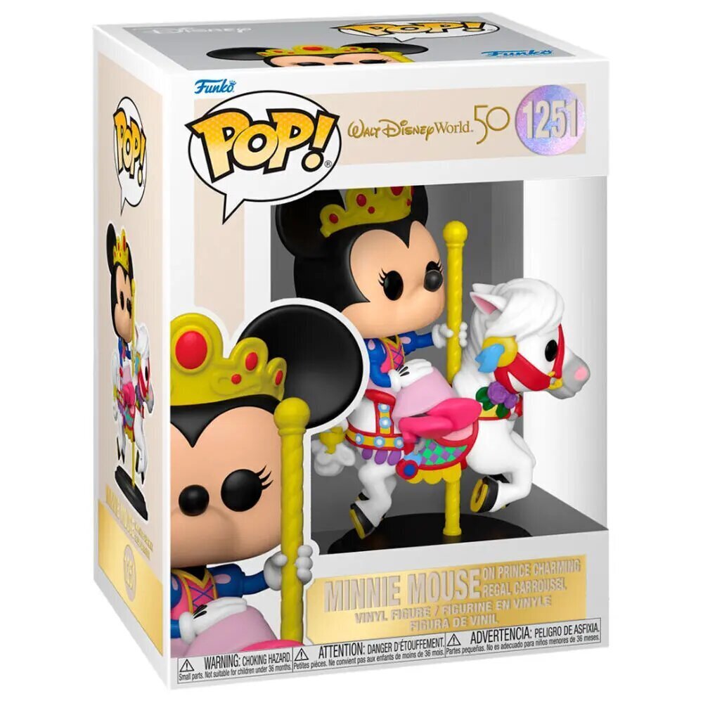 POP figūra Walt Disney World 50. gadadiena Minnie Mouse Carrousel цена и информация | Datorspēļu suvenīri | 220.lv