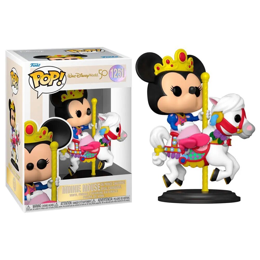 POP figūra Walt Disney World 50. gadadiena Minnie Mouse Carrousel цена и информация | Datorspēļu suvenīri | 220.lv