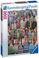 Ravensburger Puzzle Gdansk Poland 1000PC 16726 цена и информация | Пазлы | 220.lv