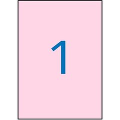Клеи / Этикетки Apli Розовый A4 20 Листья 210 x 297 mm цена и информация | Канцелярия | 220.lv