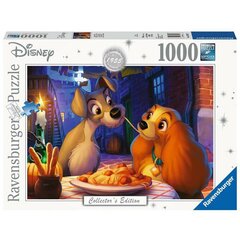 Ravensburger Puzzle Lady un Tramp 1000p 13972 cena un informācija | Puzles, 3D puzles | 220.lv