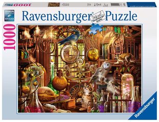 Ravensburger Puzzle Merlin laboratorija 1000p 19834 цена и информация | Пазлы | 220.lv