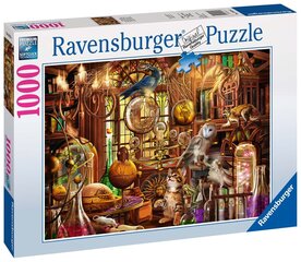 Ravensburger Puzzle Merlin laboratorija 1000p 19834 цена и информация | Пазлы | 220.lv