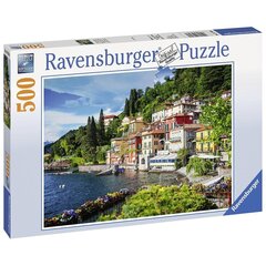 Ravensburger Puzzle Lake Como Italy 500p 14756 cena un informācija | Puzles, 3D puzles | 220.lv