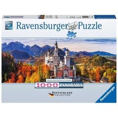 Ravensburger Puzzle Castle Bavaria 1000p 15161 cena un informācija | Puzles, 3D puzles | 220.lv