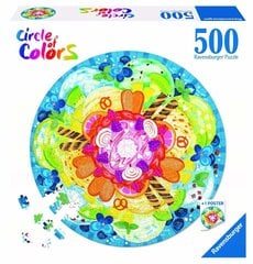 Ravensburger Puzzle ColorS-ice Cream500P 17348 cena un informācija | Puzles, 3D puzles | 220.lv
