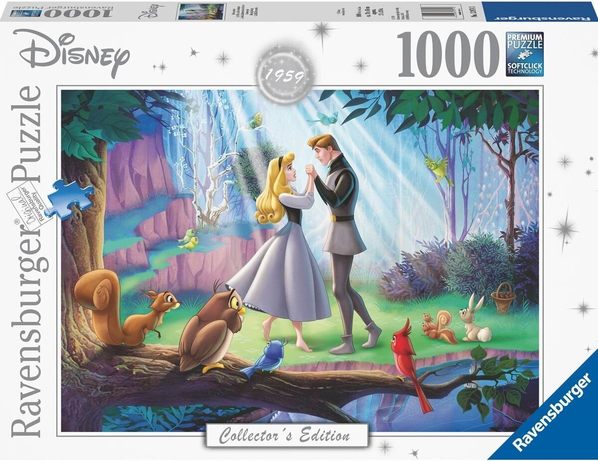 Ravensburger mīkla Sleeping Beauty 1000pc 13974 cena un informācija | Puzles, 3D puzles | 220.lv