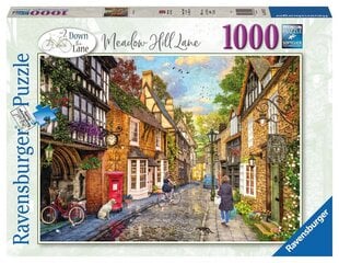 Ravensburger Puzzle Meadow Hill Lane 1000p 16915 cena un informācija | Puzles, 3D puzles | 220.lv