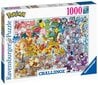 Ravensburger Puzzle Challenge Puz.-Pokémon 1000p 15166 цена и информация | Puzles, 3D puzles | 220.lv