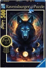Пазл Ravensburger Wolf of Light, 500 д. цена и информация | Пазлы | 220.lv