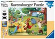 Ravensburger mīkla Vinnija Pūks 100p 12997 cena un informācija | Puzles, 3D puzles | 220.lv