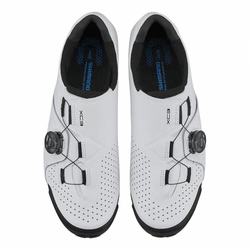 Riteņbraukšanas apavi Shimano Xc300 Balts cena un informācija | Velo apģērbs | 220.lv