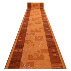 Neslīdošs paklājs AGADIR apelsīnu 100cm cena un informācija | Paklāji | 220.lv